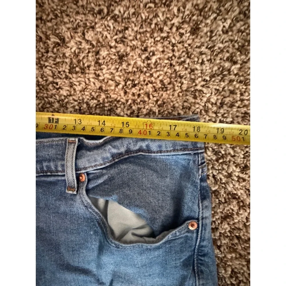 Levis 505 Regular Fit Jeans Mens 38x30(36x28) Blue Denim Straight Leg 00505-2669
